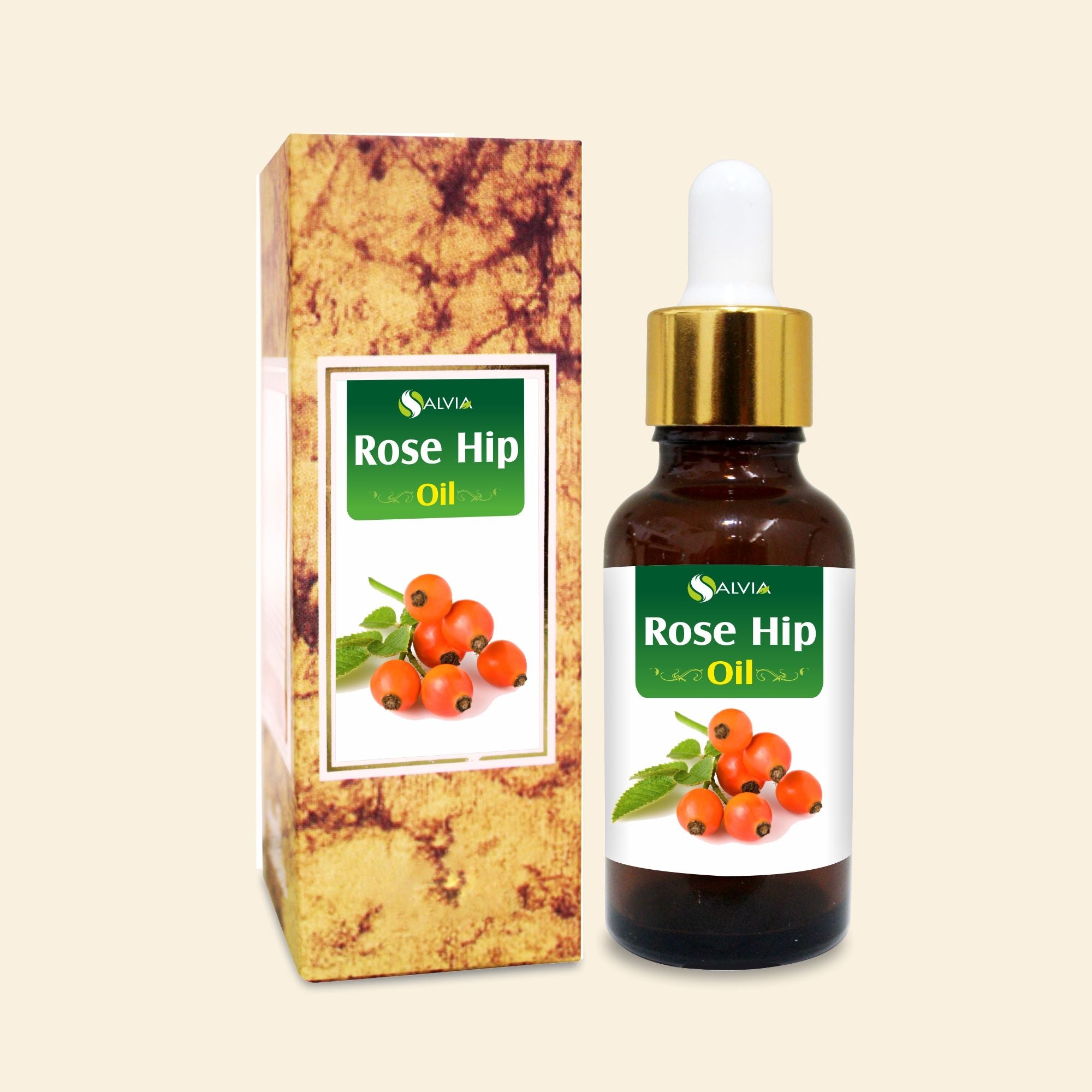 Salvia Natural Carrier Oils Rosehip Essential Oil